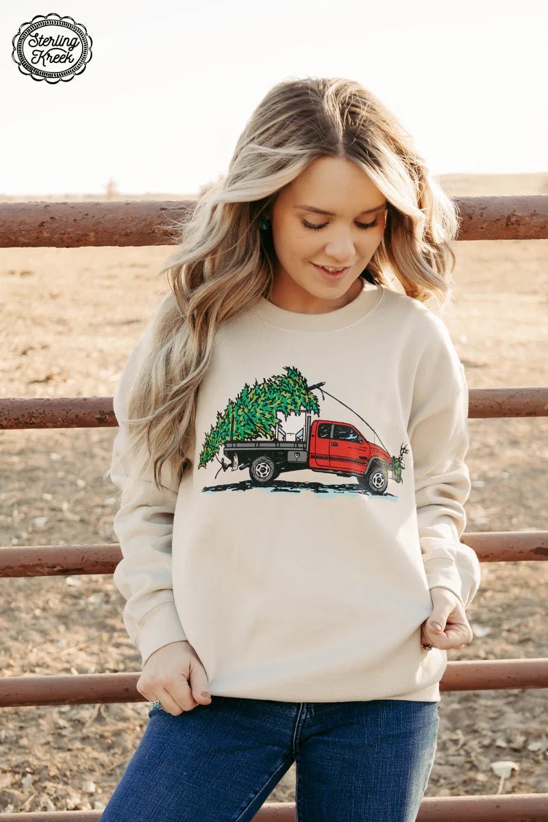 Cake Wagon Christmas Sweater* | gussieduponline