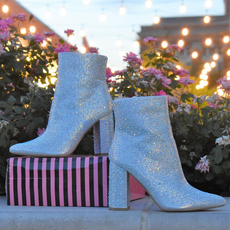 Show Stopper Sparkle Booties* | gussieduponline