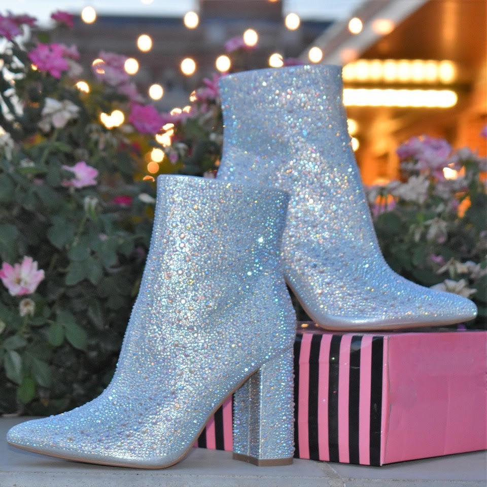 Show Stopper Sparkle Booties* | gussieduponline