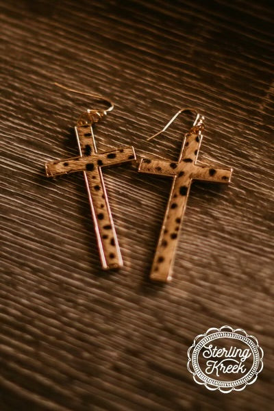 Spot The Cross Earrings | gussieduponline
