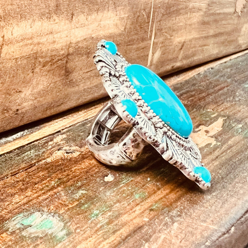 My Turquoise Terrain Ring | gussieduponline