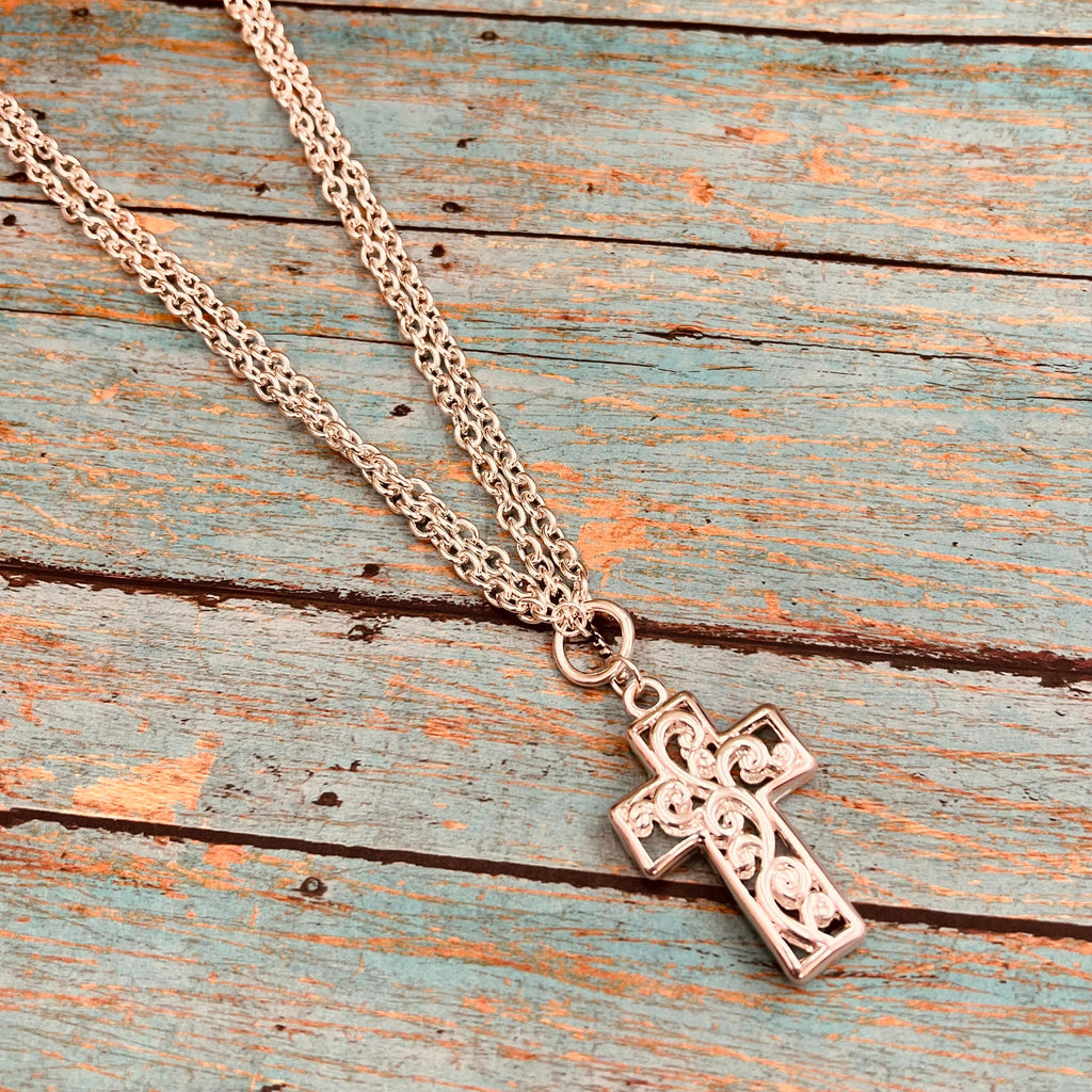 At The Door of the Cross Necklace | gussieduponline