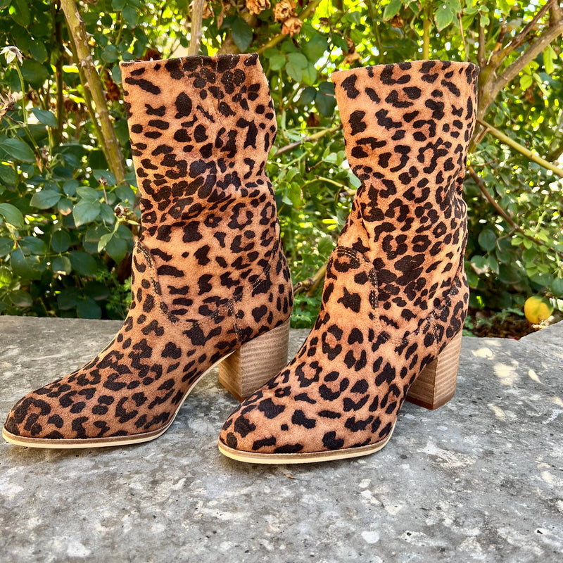 Leopard Steppin' Boots* | gussieduponline