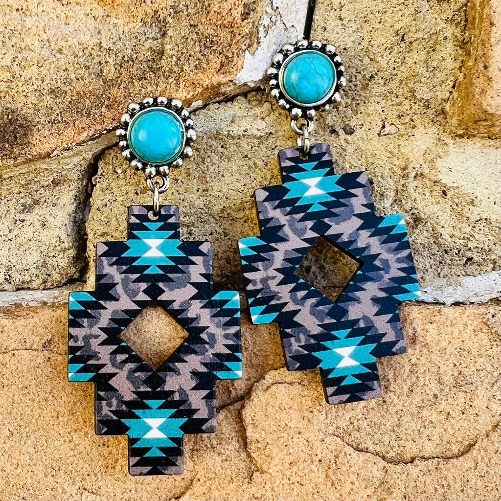 Aztec Ranch Earrings | gussieduponline