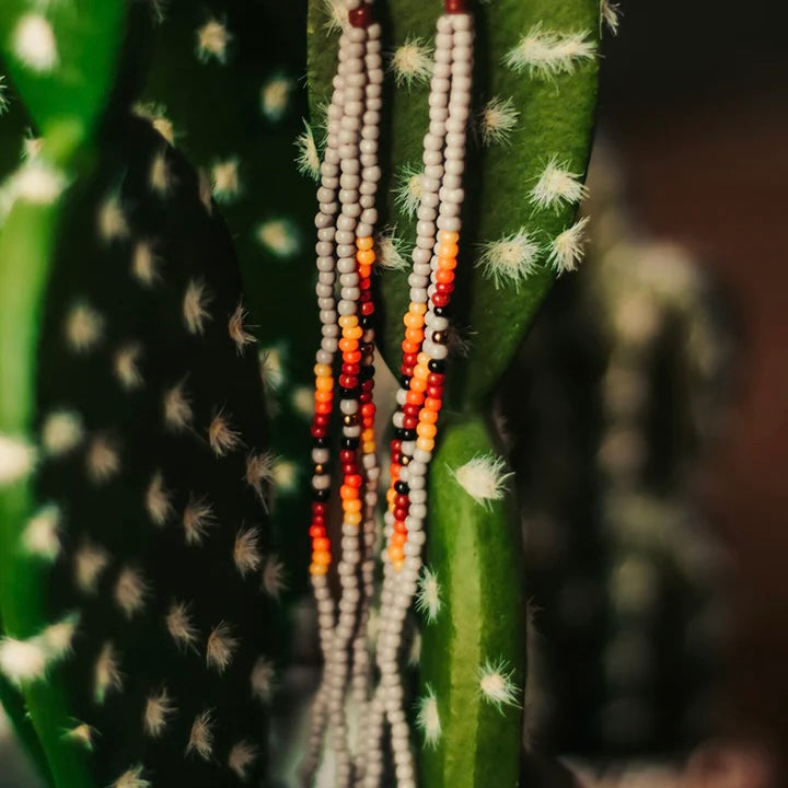 Sonoran Desert Seed Bead Earrings | gussieduponline