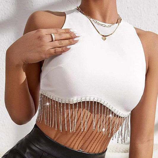 Vegas Strip Crop Top- 2 Colors* | gussieduponline