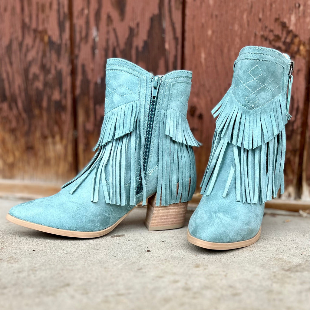 Underneath The Blue Moon Booties | gussieduponline