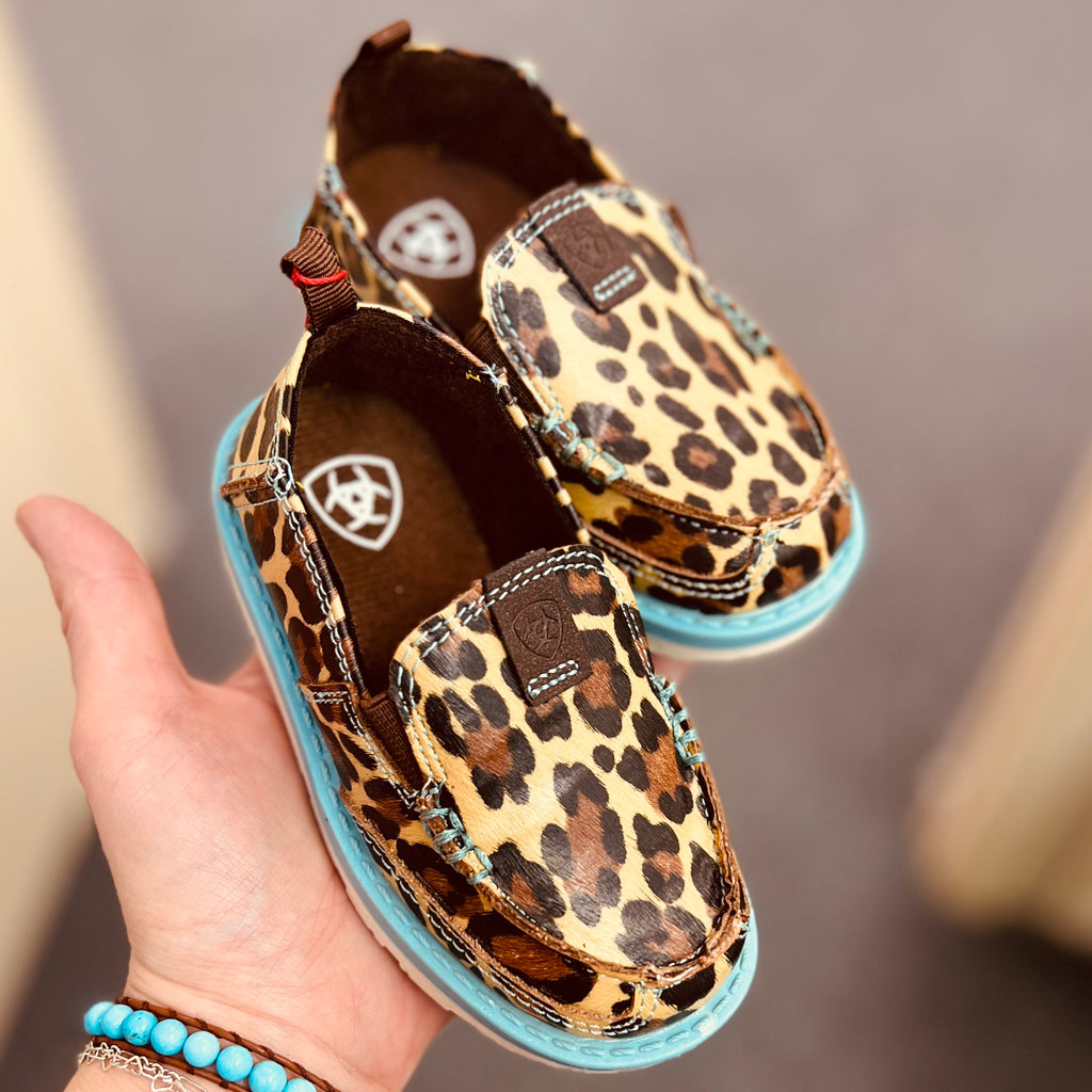 Toddler Ariat Lil' Leopard Stompers | gussieduponline