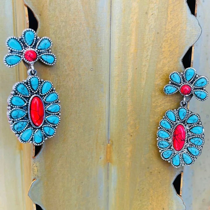 Pueblo Tribe Earrings | gussieduponline