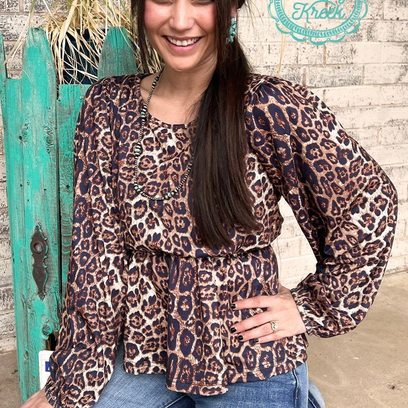 Lovin' Leopard Top* | gussieduponline