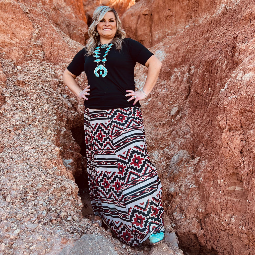 Plus Caribou Canyon Skirt | gussieduponline