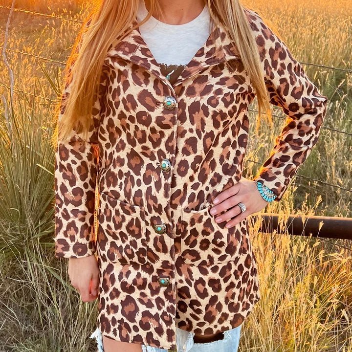Leopard Luck Jacket* | gussieduponline