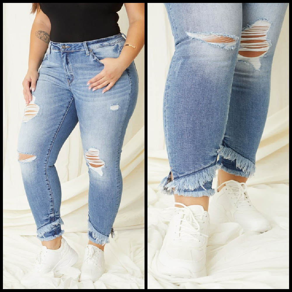 Plus Off The Rails Skinny Jean | gussieduponline