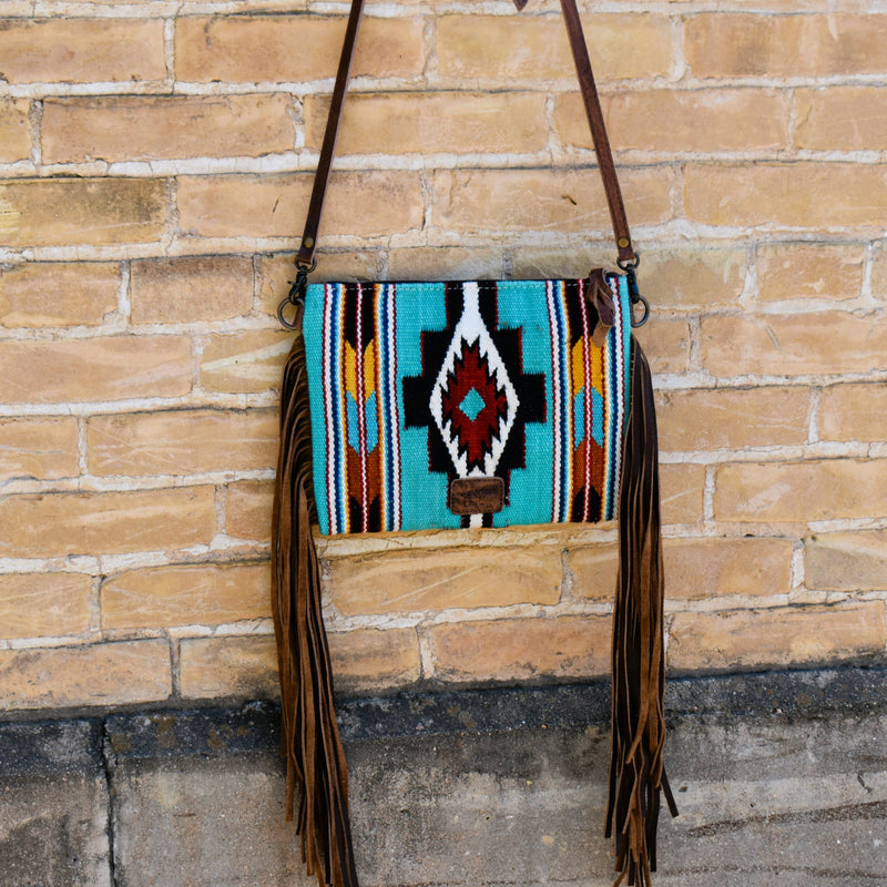 Turquoise Island Cross-body Bag | gussieduponline